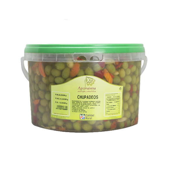 ACEITUNA CHUPADEOS GOURMER DE 5KG