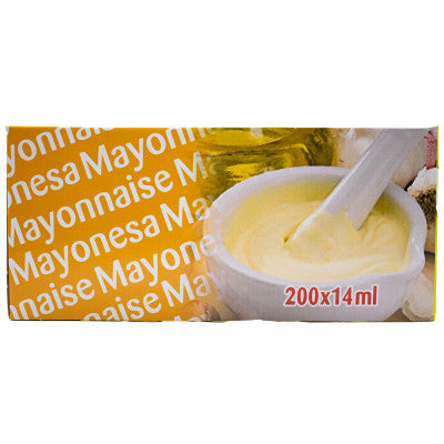 SALSA MAYONESA MONODOSIS 14ML 200 UNIDADES