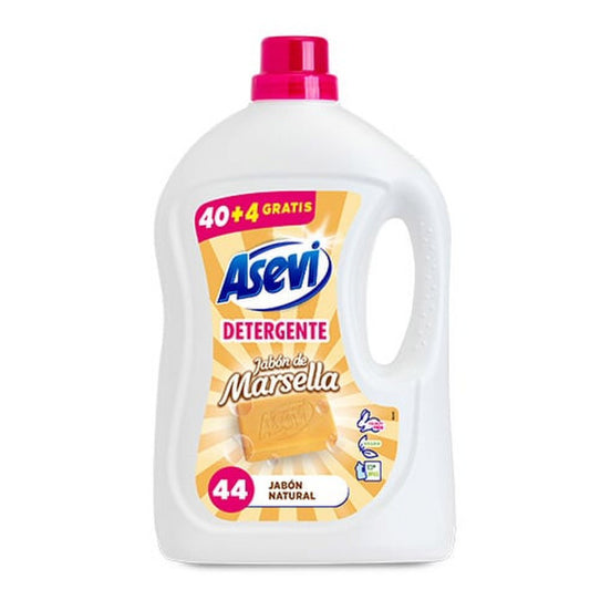 DETERGENTE ASEVI MARSELLA 40+4DOSIS CAJA 5 UND.