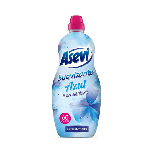 SUAVIZANTE ROPA CONCENTRADO ASEVI 60 DOSIS 1.38L. AZUL CAJA 10