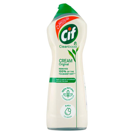 CIF LIMPIADOR CRISTAL BLANCO 750 ML. CAJA 6