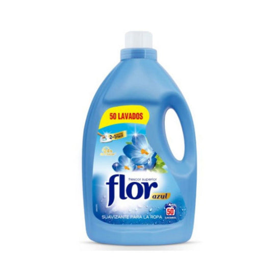 SUAVIZANTE FLOR 2L 50 DOSIS AZUL CAJA 5 UND