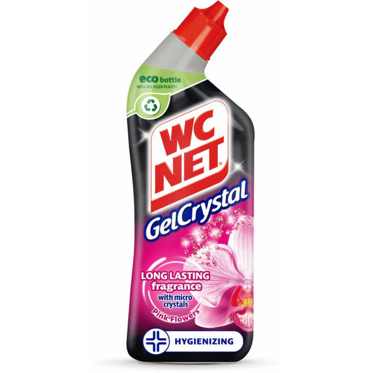 WC NET STYLE GEL CRYSTAL 750PINK CAJA 12UND