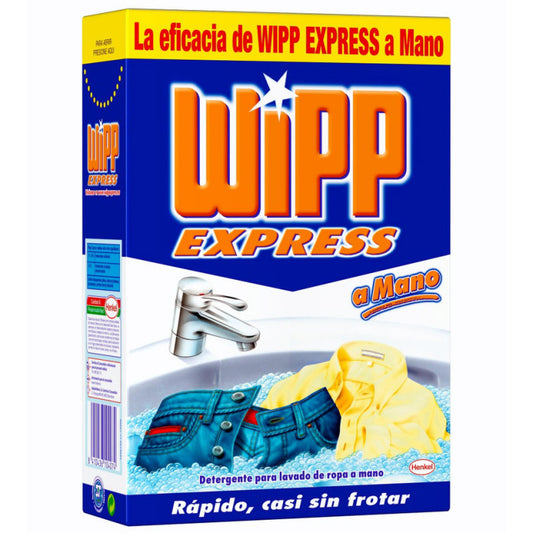 DETERGENTE EN POLVO MANCHAS WIPP 400 GR. CAJA 12 UND.