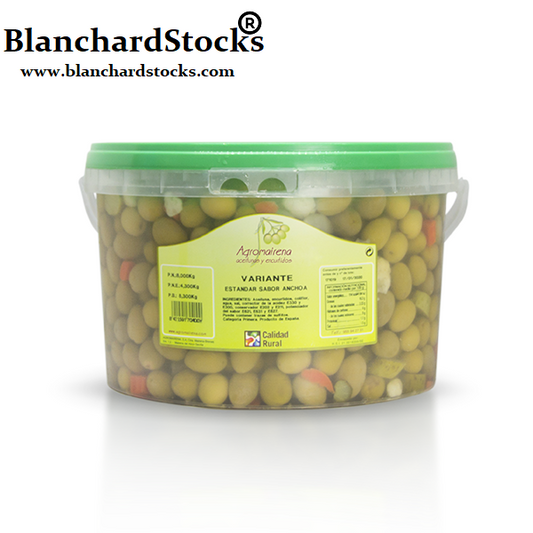 CUBO 5KG  ACEITUNA GORDAL ALIÑO GOURMET