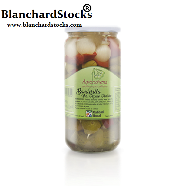FRASCO BANDERILLAS PARTIDAS 410GR GOURMET