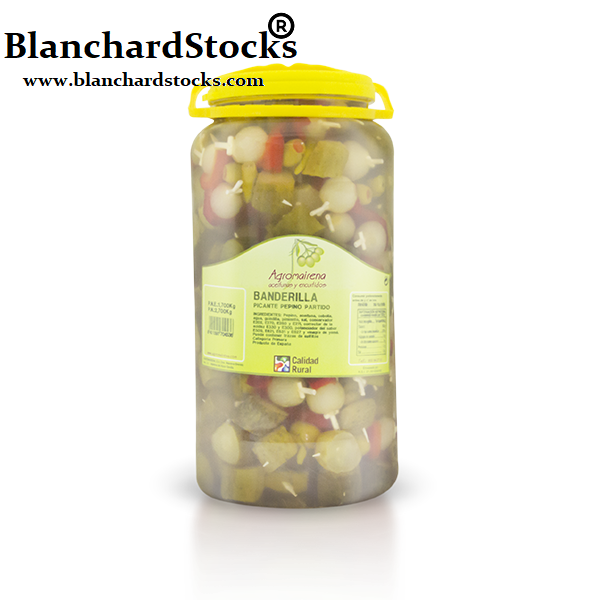 GARRAFA PET 2.5KG BANDERILLA PICANTE PARTIDA GOURMET